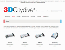 Tablet Screenshot of 3dcitydive.com